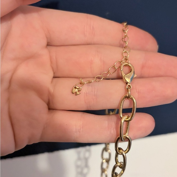 Kate Spade X Target Exclusive Gold Charm Necklace - Picture 3 of 7